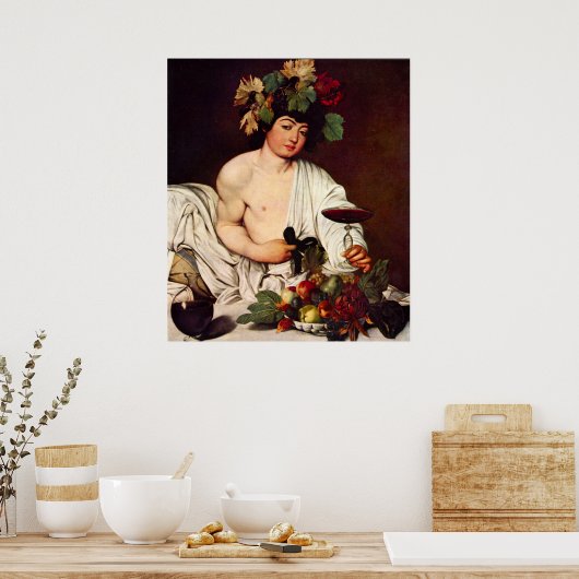 Bacchus Poster (Küche)