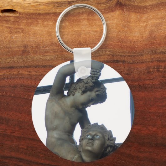 Bacchus-Statue im Vatikan Schlüsselanhänger (Vorderseite)