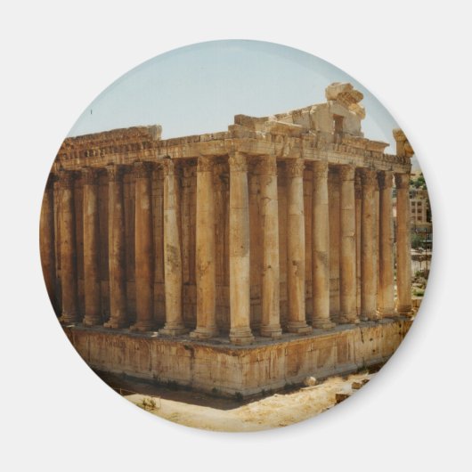 Bacchus-Tempel Magnet (Vorne)