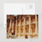 Bacchus-Tempel Postkarte (Vorne/Hinten)