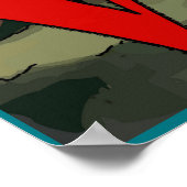 Bacchus trinkwein, VINO Poster (Ecke)