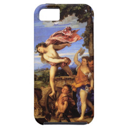 Bacchus und Ariadne durch Titian iPhone 5 Schutzhülle