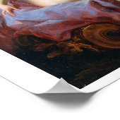 Bacchus und Ariadne (Öl auf Leinwand) Poster (Ecke)