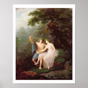Bacchus und Ariadne Poster