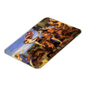 Bacchus und Ariadne von Tizian Magnet (Linke Seite)