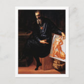 Baccio Bandinelli Self Portrait Postkarte (Vorderseite)