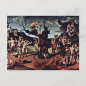 Baccus entdeckte den Honig von Piero di Cosimo (Be Postkarte (Vorderseite)