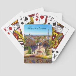 Bacelona Park Guell, Classic Playing Cards Spielkarten