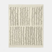 Bach 2. Cello-Reihe, einige Manuskript-Seiten Fleecedecke (Vorderseite)