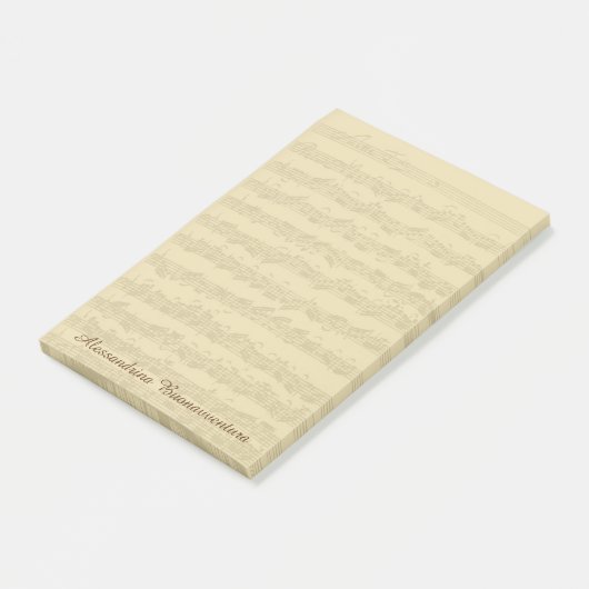 Bach 2. post-it klebezettel (angewinkelt)