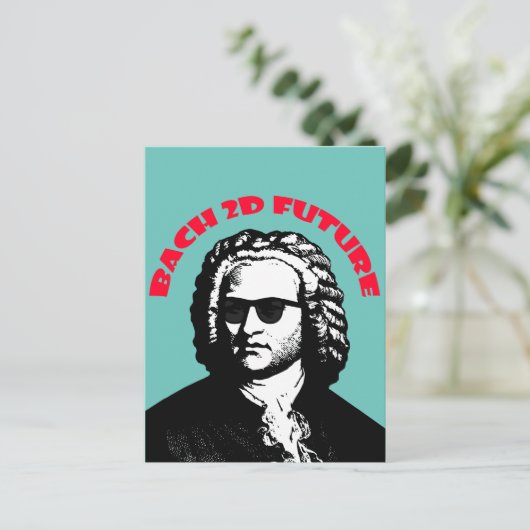 Bach 2D Postkarte (Stehend Vorderseite)