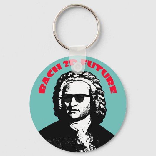 Bach 2D Schlüsselanhänger (Vorderseite)