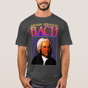 BACH 80er Design T-Shirt