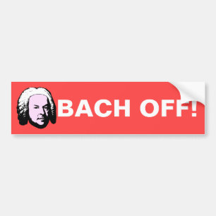 Bach aus autoaufkleber