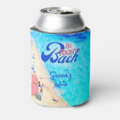 Bach Bachelorette Wochenende Ausflug Dosenkühler (Kanne Rückseite)