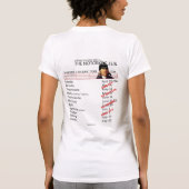 Bach "Barock 2 DA entbeinen" Ausflug (Damen-Licht) T-Shirt (Rückseite)