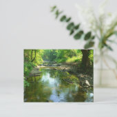 Bach bei Ente Postkarte (Stehend Vorderseite)