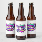 Bach bis in die 90er Jahre Bierflaschenetikett (Flaschen)