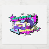 Bach bis in die 90er Jahre Bierflaschenetikett (Einzelnes Label)