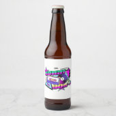 Bach bis in die 90er Jahre Bierflaschenetikett (Vorderseite)