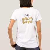 Bach & Boozy Bachelorette Betrunken in Liebe T-Shirt (Rückseite)