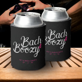 Bach & Boozy Black & Pink Junggeselinnen-Abschied Dosenkühler