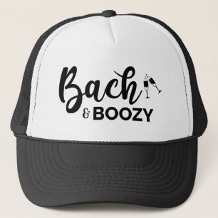 Bach & Boozy Trucker Hat für Junggeselinnen-Abschi Truckerkappe