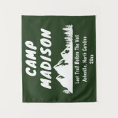 Bach Camp Brautparty Camping Prop Zeichen Wandteppich (Vorderseite)