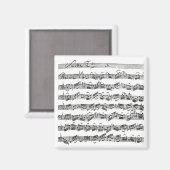 Bach Cello Suite Magnet (Vorderseite/Rückseite)