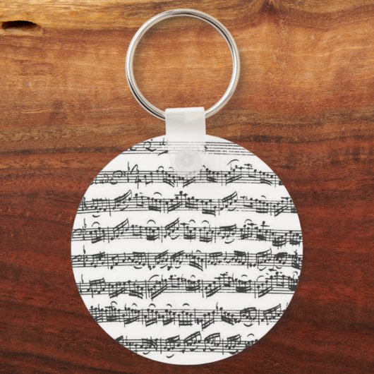 Bach Cello Suite Schlüsselanhänger (Vorderseite)