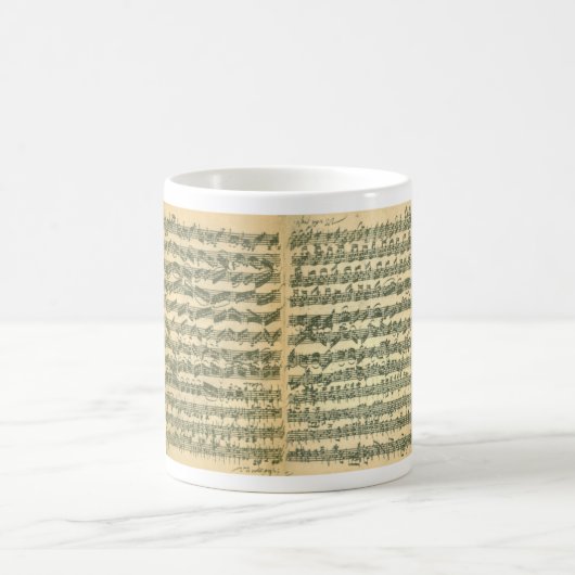 Bach Chaconne Kaffeetasse (Mittel)