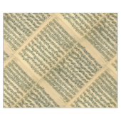 Bach Chaconne Manuskript for Solo Violin Geschenkpapier (Flach)