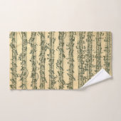 Bach Chaconne ursprüngliche Musik-Manuskript Badhandtuch Set (Handtuch)