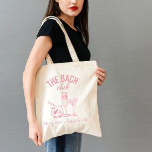 Bach Club Bachelorette Jumbo Stoffbeutel