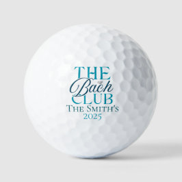 Bach Club Moderner Blue Junggeselinnen-Abschied Golfball