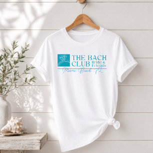 Bach Club Moderner Blue Junggeselinnen-Abschied T-Shirt