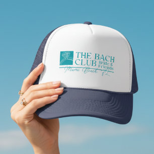 Bach Club Moderner Blue Junggeselinnen-Abschied Truckerkappe