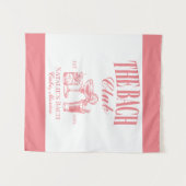 Bach Club Personalisiert Junggeselinnen-Abschied C Wandteppich (Vorderseite (Horizontal))