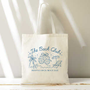 Bach Club Strand Muscheln Brautjungfern Geschenke Tragetasche