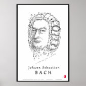 Bach Face the Music Poster (Vorne)