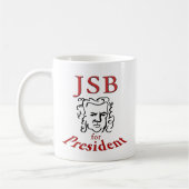 Bach für den Präsidenten Kaffeetasse (Links)