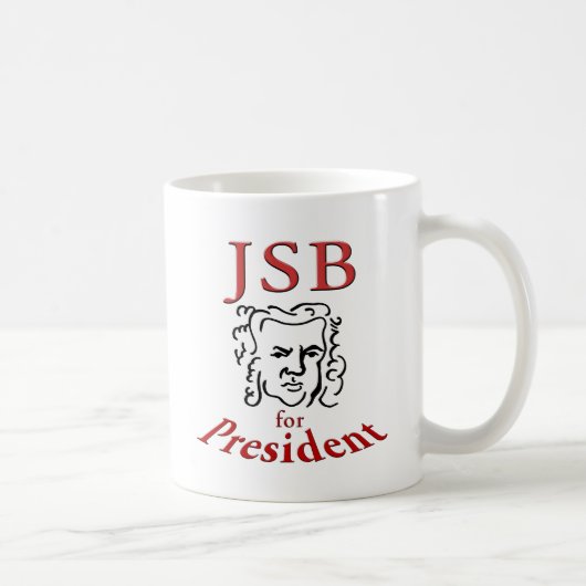 Bach für den Präsidenten Kaffeetasse (Rechts)