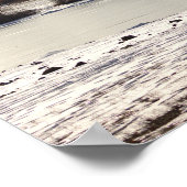 Bach, gefroren poster (Ecke)