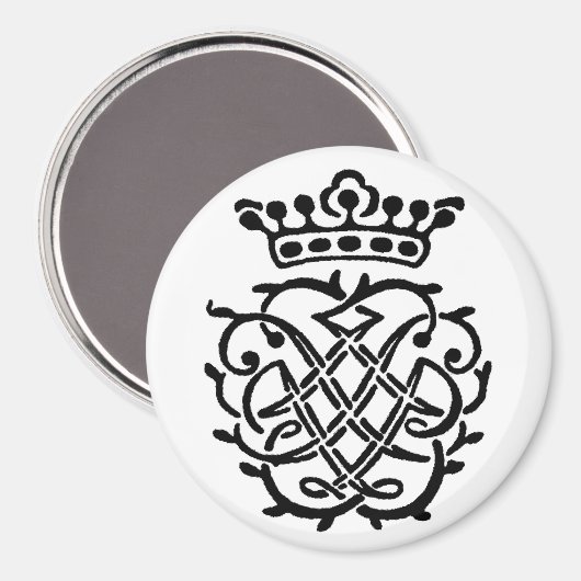 Bach Insignia Magnet (Vorderseite/Rückseite)