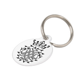 Bach Insignia, Siegel, Seal, Crest, Monogram Pet I Haustiermarke