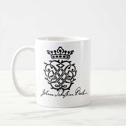 Bach Insignien Kaffeetasse (Links)
