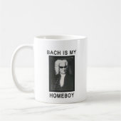 Bach ist mein Homeboy Kaffeetasse (Links)