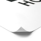 Bach ist mein Homeboy Poster (Ecke)