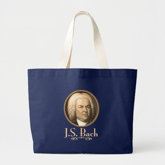 Bach Jumbo Stoffbeutel (Vorne)