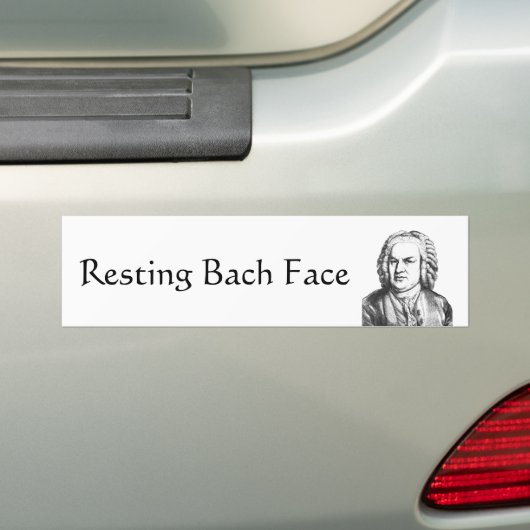 Bach-Klassiker-Komposer Autoaufkleber (Auf Auto)